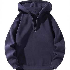 Haute demande Top qualité respirant fermeture éclair vers le haut hommes sweats à capuche bas prix personnalisé hommes sweats à capuche meilleur choix mode coton hommes sweats à capuche - Product Image 4