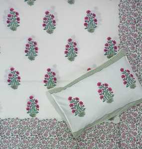 ชุดผ้าพันคอผ้าฝ้าย100% สั่งทำลายดอกไม้พิมพ์บนฐานผ้าพีชมีหลายขนาดให้เลือก - Product Image 3