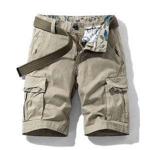 Casual Wear <b>Shorts</b> for <b>Men</b> Custom Elasticated Waist Cargo <b>Shorts</b> Premium Quality <b>Green</b> Cotton 100% Plus Size <b>Men's</b> <b>Shorts</b> - Product Image 2