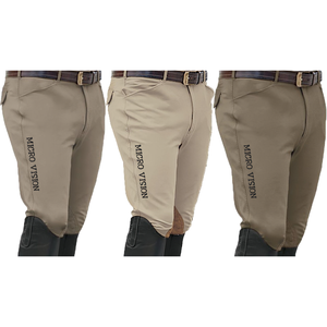 2024 dernier pantalon d'équitation équestre poignée en silicone patchs personnalisés quatre poches pour hommes Source d'alimentation Turbine personnalisable - Product Image 2