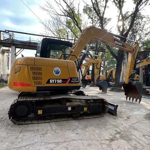 รถขุดมือสองยี่ห้อซันนี่ รุ่น sany 75c น้ำหนัก 7.5 ตัน รถขุดซันนี่ มีสินค้าในสต็อก รุ่น sy75c sy75 sy60c sy55c sy35 - Product Image 1