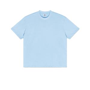 Camiseta de estilo extragrande con estampado de pantalla personalizada Camiseta lisa de algodón pesado de 300gsm 100% para hombres - Product Image 2