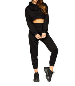 Gran oferta 2024, chándales de entrenamiento de algodón de alta calidad para mujer, ropa de correr con cintura elástica anticontracción, talla XL, talla estampada de invierno - Product Image 5