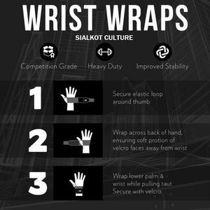 Crossfit <b>Wrist</b> <b>Wrap</b> Fitness Custom 18 Inch Heavy Duty Elastic Weightlifting <b>Wrist</b> Support <b>Gym</b> Powerlifting <b>Wrist</b> Protection <b>Wrap</b> - Product Image 6