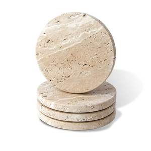 Best quality premium marble coasters with classic texture and thick sturdy structure for long lasting <b>furniture</b> safety - Product Image 3