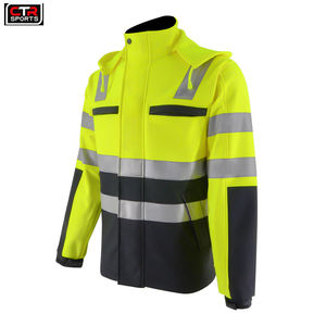 2024 <b>Professional</b> High Quality Best Design <b>Professional</b> <b>Light</b> Weight Full Sleeves Front Pockets Safety Jackets - Product Image 2