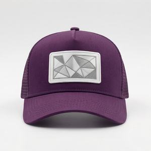 Casquette de baseball classique ajustable à 6 panneaux, style hip-hop, pour l'extérieur, en gros, personnalisable, avec boucle métallique, unisexe - Product Image 1