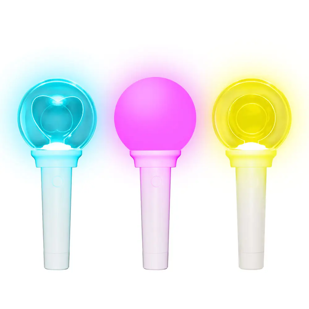 Bastoncini luminosi a LED per feste con luci per feste viola K-pop stile di luce ufficiale LED acrilico Glow Stick concerto