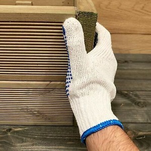 Prix bon marché avec des gants de travail antidérapants de haute qualité Gants en caoutchouc à pois - Product Image 5