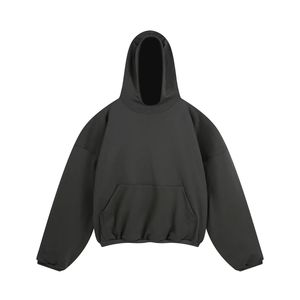 Sudadera con Capucha para Hombre, Otoño-Invierno, 100% Algodón, Estampado Serigrafiado, Ecológica, Personalizable, Tejida, Color Sólido - Product Image 4