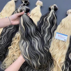 Artículo popular Pelo de lujo vietnamita Piano caliente Trama ondulada natural Trama Genius lista para enviar En stock ahora Black Friday Gran oferta - Product Image 5