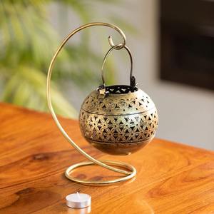 Top selling antique brass lantern with premium look ideal <b>for</b> restaurants hotels wedding <b>halls</b> and vintage interiors - Product Image 1