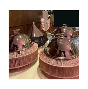 Food Warmer Casserole Dish for Wedding Tableware Chaffing Dish Hot Selling <b>Table</b> Decor <b>Dining</b> Ware Food Server Hot Pot - Product Image 1