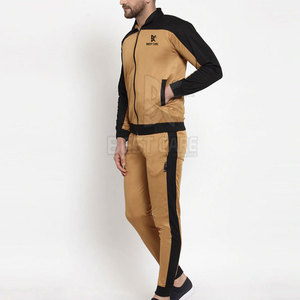 2026 Fashion Wear Long Sleeves Men Stand Collar <b>Tracksuit</b> Oversized High Quality Breathable Men <b>Tracksuit</b> For Casual Wear - Product Image 2