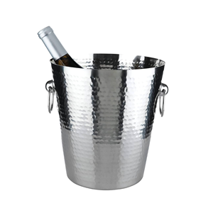 Indian Manufacturer Handcrafted Stainless Steel <b>Wine</b> and Beer Cooler Bucket Metal Material Carton Packed for Parties Weddings - Product Image 3