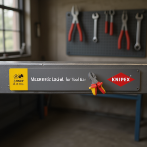 Etiqueta Magnética Knipex para Barra de Herramientas 00 19 30 66, Accesorio de Almacenamiento de Herramientas - Product Image 3