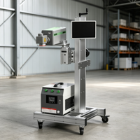Máquina de Marcado Láser UV de 3W, 355nm, Alta Velocidad, para Marcado de Productos en Línea, Plástico, Electrónica y Embalaje