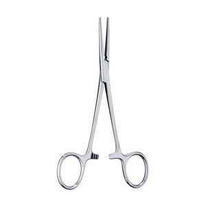 Forceps chirurgical courbé en acier inoxydable Negus 19 cm pour conduit de la galle, amygdales et artères, instrument chirurgical manuel, source d'alimentation manuelle, approuvé CE ISO - Product Image 3