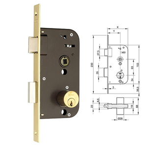 กุญแจ Yale 45-hl/70 - Product Image 1