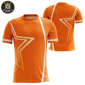 Camiseta de fútbol de alta calidad OEM para hombre, camiseta de entrenamiento de diseño Retro de secado rápido, sublimación de logotipo personalizado, la mejor ropa deportiva de fútbol - Product Image 1