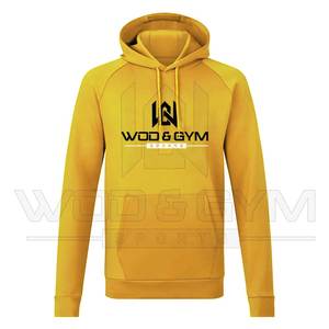 เสื้อฮู้ดกันหนาวสำหรับผู้ชายผ้าคอตตอนพิมพ์ลายปักลายขนแกะสีพื้นสำหรับฤดูหนาวโลโก้ตามสั่ง - Product Image 5