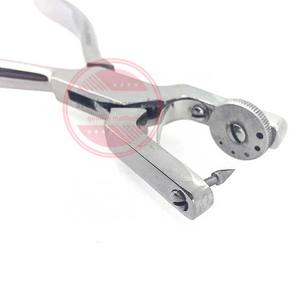 Alicates de punzón de presa de goma Instrumentos dentales Fórceps de punzón al por mayor - Product Image 2