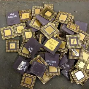 Wholesale CPU Processor Scrap cpu pins Ceramic CPU Processor Pentium Pro Scrap With Gold