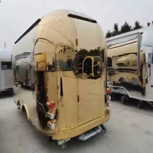 מכירה חמה 12ft מסחרי נייד עגלת משאית מצויד במלואו מזון מהיר מזון למכירה עבור טנדרים רחוב - Product Image 2