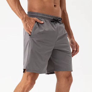 กางเกงขาสั้นผู้ชายแห้งเร็วแบบเชือกผูกสำหรับออกกำลังกายวิ่งออกกำลังกายเล่นยิม - Product Image 2