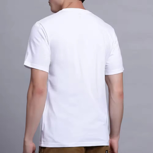 Camiseta de gran tamaño de algodón 100% de alta calidad, Camiseta deportiva Unisex con cuello redondo y diseño personalizado para hombre y mujer - Product Image 4