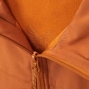 Chaqueta Softshell personalizada de alta calidad para hombre, transpirable y ligera, cuello levantado, para invierno, talla XL, tejido de punto - Product Image 6