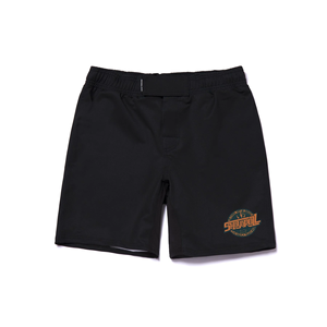 Pantalones cortos ecológicos de boxeo MMA Muay Thai 2025, técnica sublimada cómoda por BRIGHT WAY INTERNATIONAL - Product Image 5