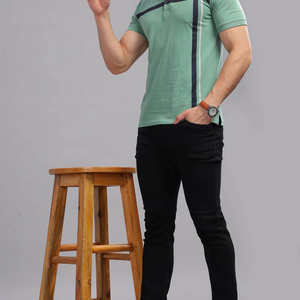 เสื้อโปโลผู้ชายทรงหลวม ผ้าคุณภาพสูง เหมาะสำหรับใส่ทำงาน ใส่ในชีวิตประจำวัน กิจกรรมกลางแจ้ง ใช้ในชีวิตประจำวัน และการเดินทาง - Product Image 3