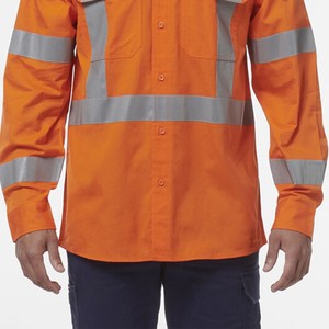 New Fashion <b>Men</b> Safety <b>Shirt</b> Durable Fabric Lightweight Hot Selling Top Trend Reasonable Price Safety <b>Shirt</b> With High Quality - Product Image 4