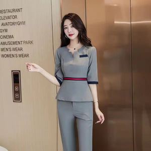 Uniforme de beauté pour femmes Scrubs médicaux Spa Esthéticienne Uniforme Fashion Salon Spa Uniform - Product Image 6