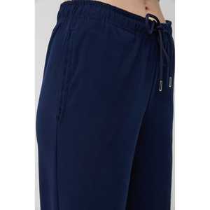 Pantalon de survêtement large pour femme, 100 % polyester, bleu marine, pour l'extérieur - Product Image 4