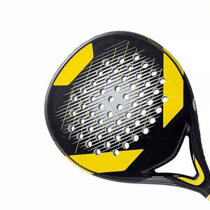 Raquette de paddle-tennis de plage professionnelle unisexe en carbone intégral, haute qualité, face en EVA souple, filet en nylon, NAMZA NI-1719, 355g, 45cm - Product Image 5