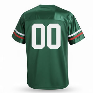 Camiseta Deportiva Transpirable de Manga Corta para Fútbol Americano, Diseño Personalizado al por Mayor, MOQ Bajo - Product Image 3