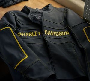 Veste en cuir Endonia pour homme Harley Davidson - Product Image 4