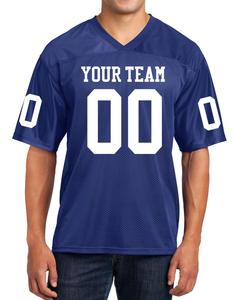 Maillot de football américain blanc personnalisé numéro de nom d'équipe personnalisé uniforme de sport sublimé - Product Image 3