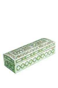 Haute qualité dernière boîte d'incrustation de résine cadeau et bijoux ou os nacre incrustation bois fait à la main sculpté à la main incroyable boîte - Product Image 4