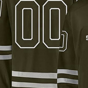 Camiseta de hockey sobre hielo sublimada de diseño personalizado, nombre del equipo hecho a medida/OEM para deportes y entrenamiento, camisetas impresas de hockey sobre hielo - Product Image 6