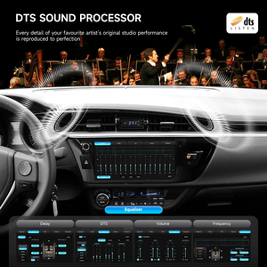 <span class=keywords><strong>Dasaita</strong></span> 10,33 pulgadas Android 13 pantalla táctil GPS coche Audio Video Nav estéreo unidad principal ayuda de marcha atrás para Toyota Corolla 11th Gen - Product Image 4