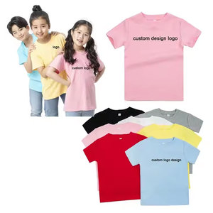 เสื้อยืดผ้าฝ้ายสำหรับเด็กทรงหลวมใส่ได้ทั้งชายและหญิงดีไซน์ใหม่พิมพ์โลโก้ได้ตามต้องการ - Product Image 3