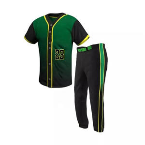 Uniformes de Béisbol y Sóftbol Personalizados 100% Poliéster Spandex para Adultos, Impresos, Transpirables, que Absorben la Humedad y de Secado Rápido - Product Image 4