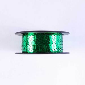 Cinta/Carrete de Lentejuelas Continuo Liso Color Metálico, Selanusa - Product Image 1