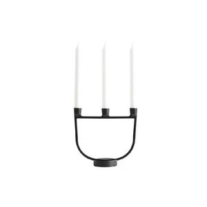 Bougeoir en fer géométrique un accent moderne pour étagères de tables et décorations d'événements - Product Image 3