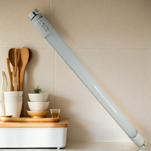 Luminaire LED en aluminium pour tube fluorescent, idéal pour bureau, 1,2 m, 5000K, lumière du jour, IP33 - Product Image 2