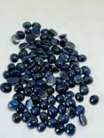 Saphir bleu naturel 12x10MM de Madagascar, taille brillant rond, pierre précieuse en vrac pour la fabrication de bijoux