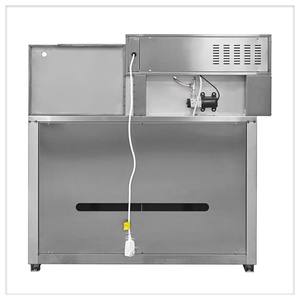 Lavadora de Zapatos Semiautomática Comercial de 1200W y 20A en Acero Inoxidable con Función de Esterilización para Equipos de Lavandería - Product Image 2